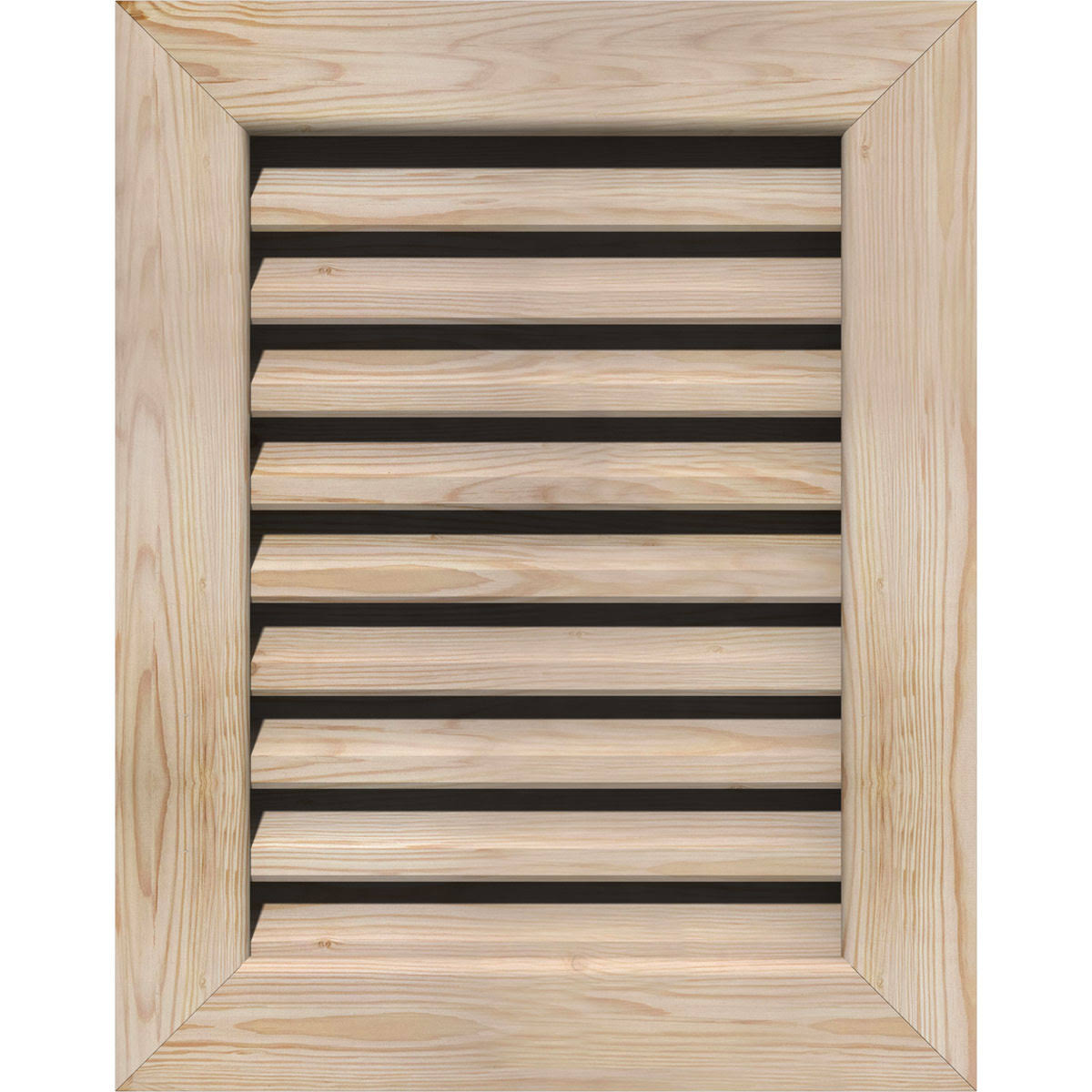 Unfinished Smooth Pine Gable Vent R659596
