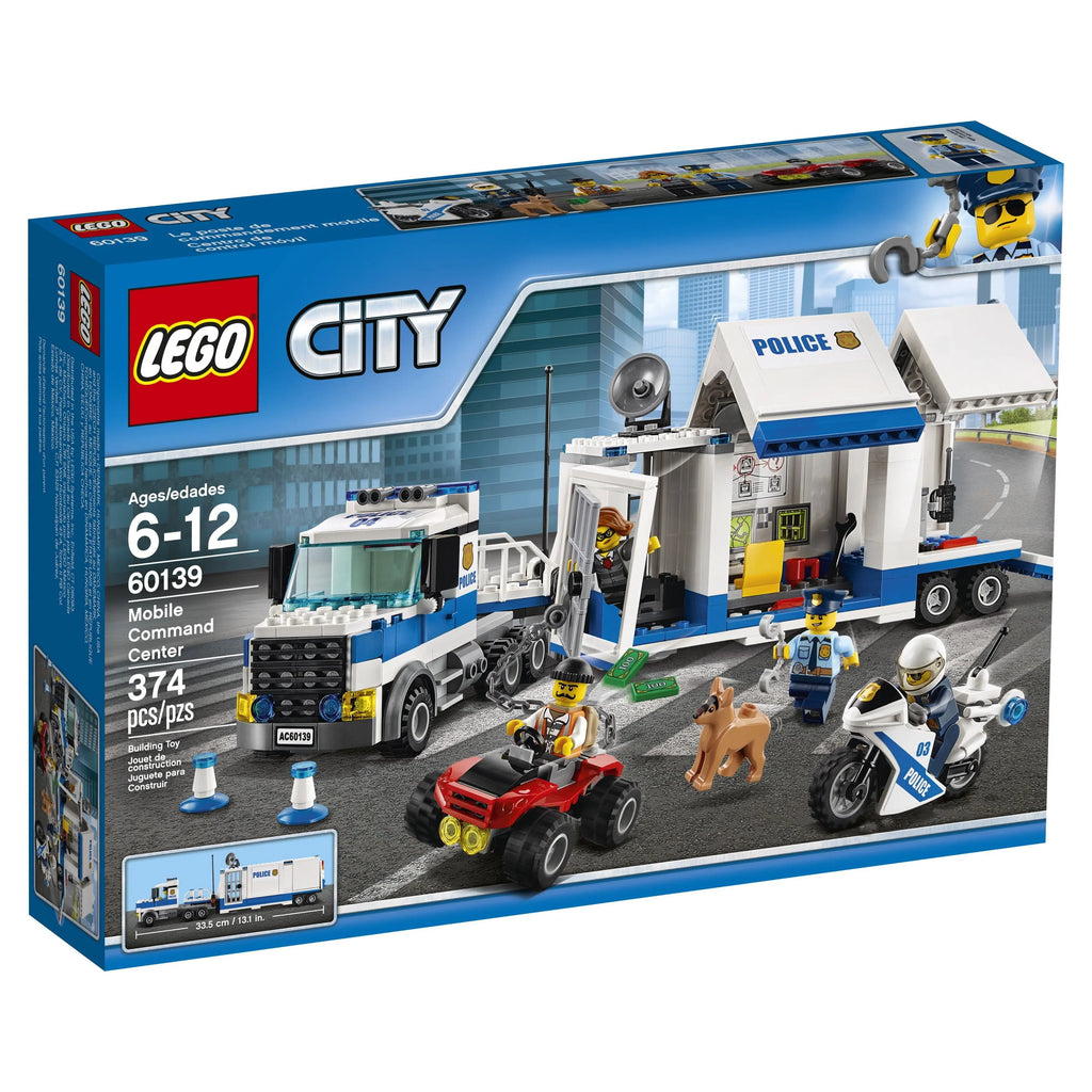 LEGO City Police Mobile Command Center 374 Pieces X731606