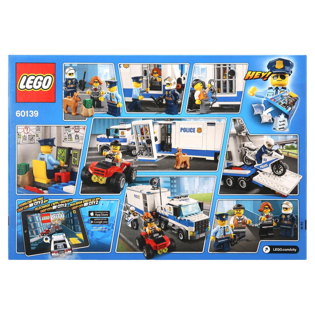 LEGO City Police Mobile Command Center 374 Pieces X731606