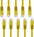 Cat5e Ethernet Patch Cable 1 Foot Yellow E578