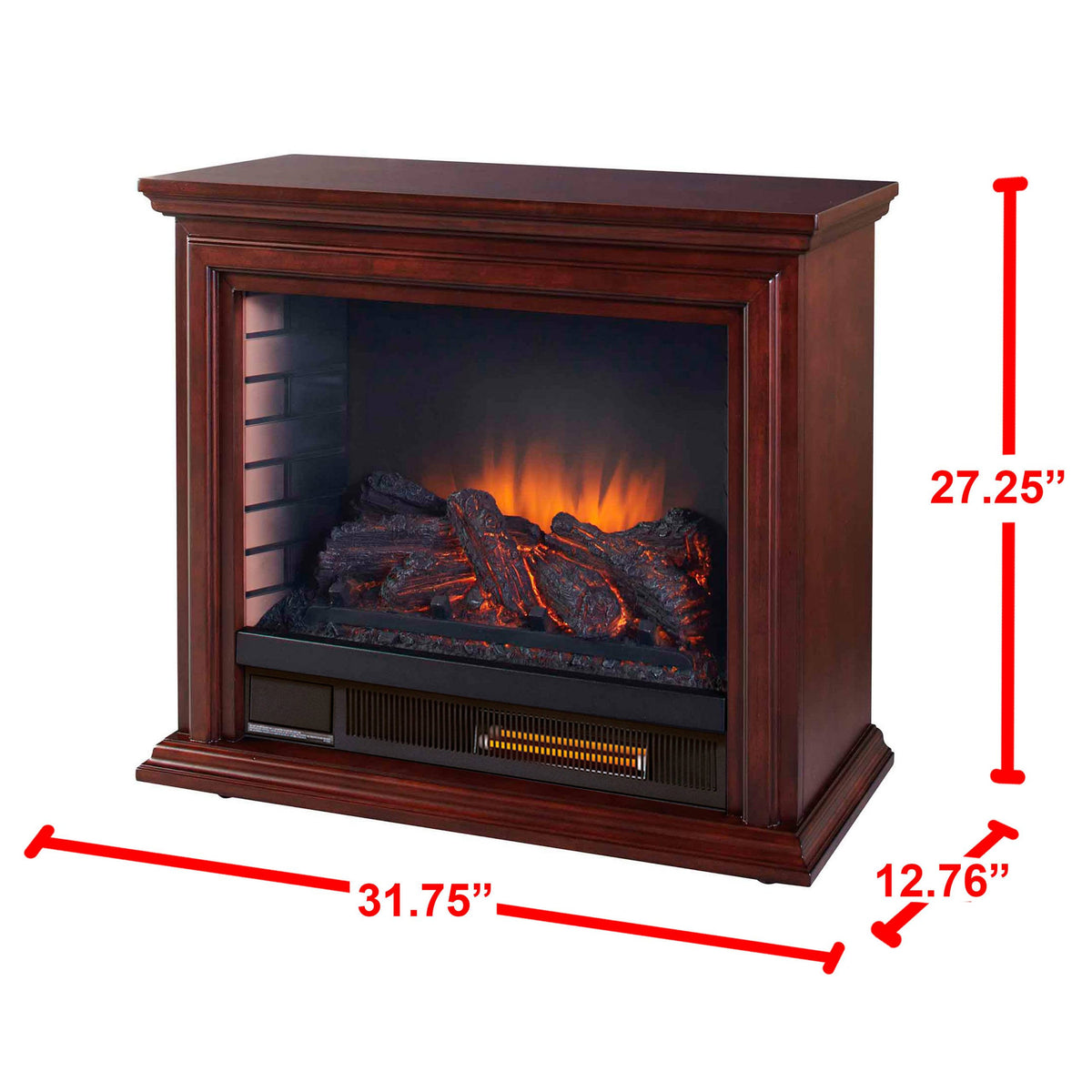 Cherry Mobile Fireplace R5694
