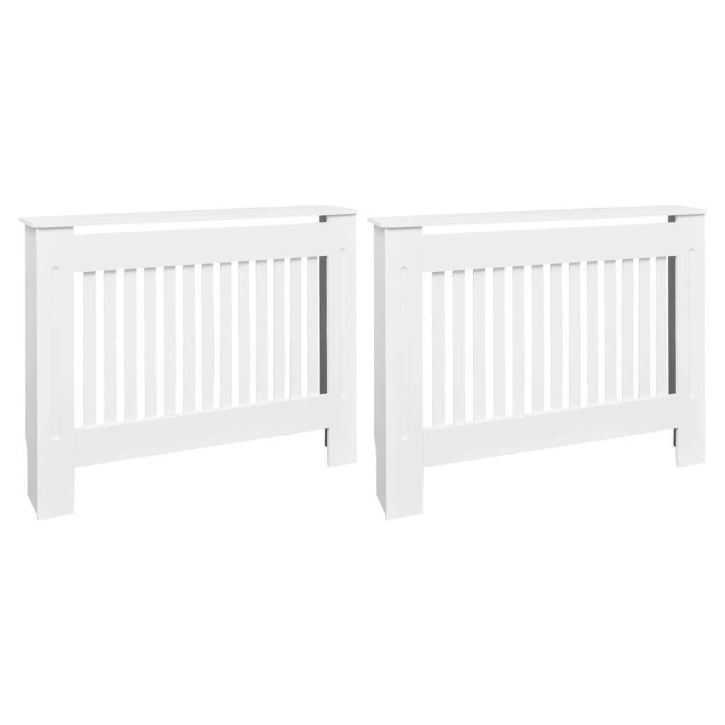 White MDF Radiator Cover I777554