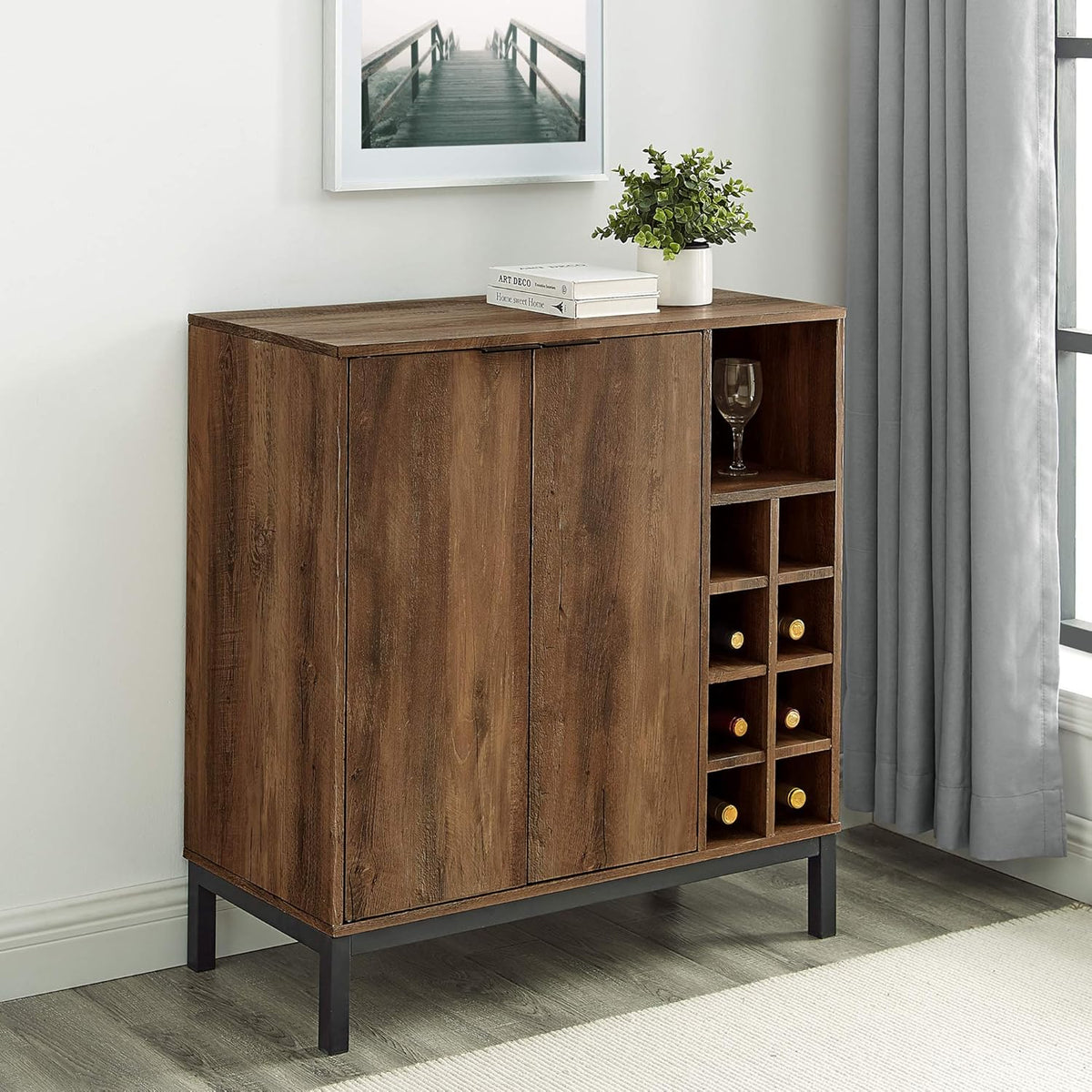5-Shelf Metal Bookcase N85544