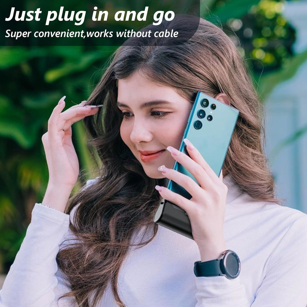 5000mAh 20W PD USB C Fast Charging Battery Pack with LCD Display C64913