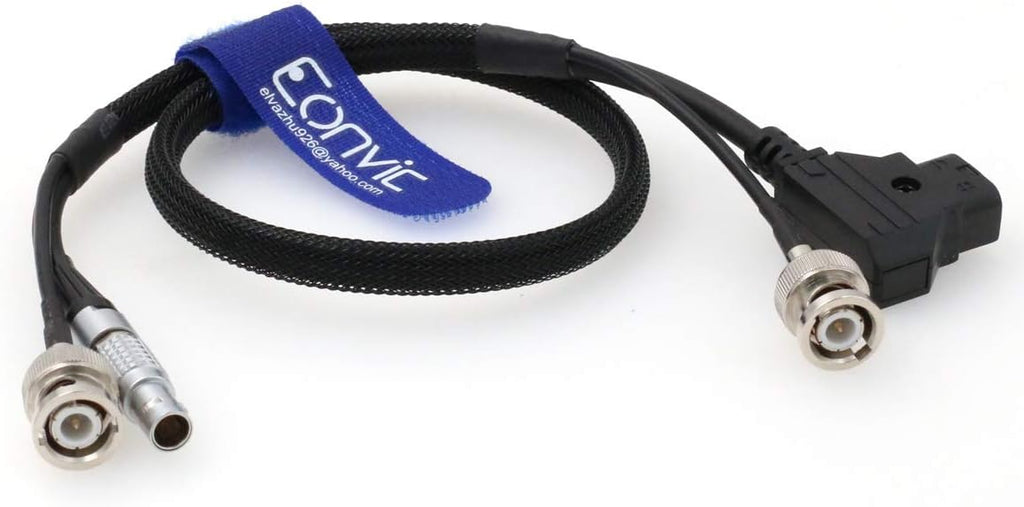 D-tap to 2 Pin BNC Power Video Cable Q52588