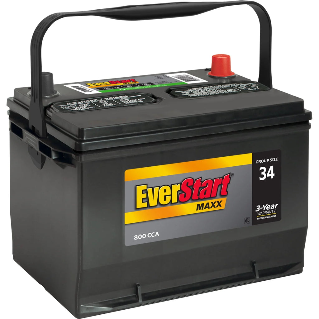 Group Size 34 12 Volt 800 CCA Lead Acid Automotive Battery B86806