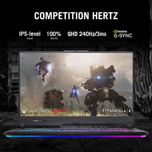 17.3" QHD 240Hz Gaming Laptop, GeForce RTX 4070, AMD Ryzen 9, 16GB DDR5, 1TB PCIe SSD, Eclipse Gray P9522