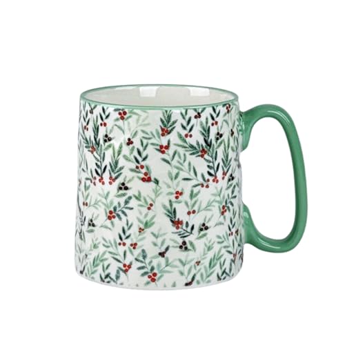 Set of 4 Holly Mug V147