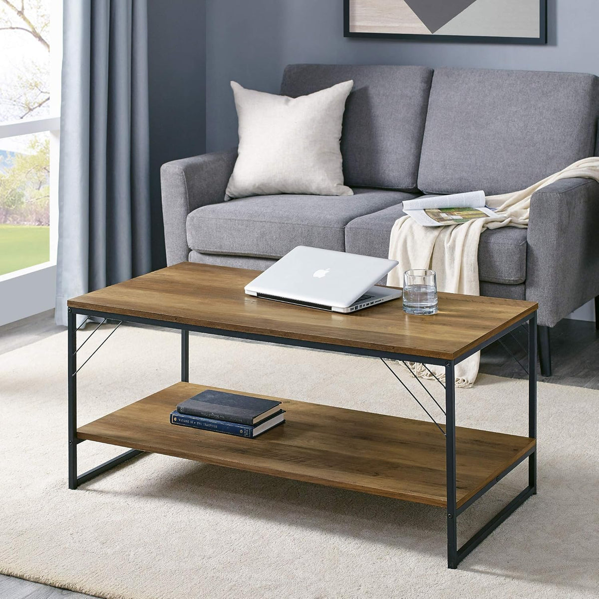 5-Shelf Metal Bookcase N85544