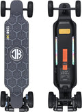 Electric Skateboard with Remote Control, 1800W Dual Brushless Motor, 24 MPH Top Speed, 18.6 Miles Range, 330 Lbs Max Load R1552