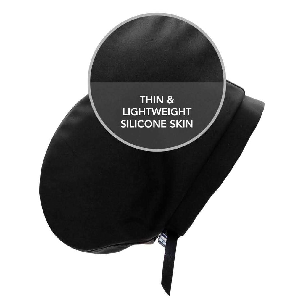 Satin-Lined Waterproof Adjustable Swim Cap F47188