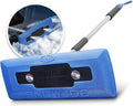 4-in-1 Telescoping Snow Broom with Ice Scraper and LED Lights S34378