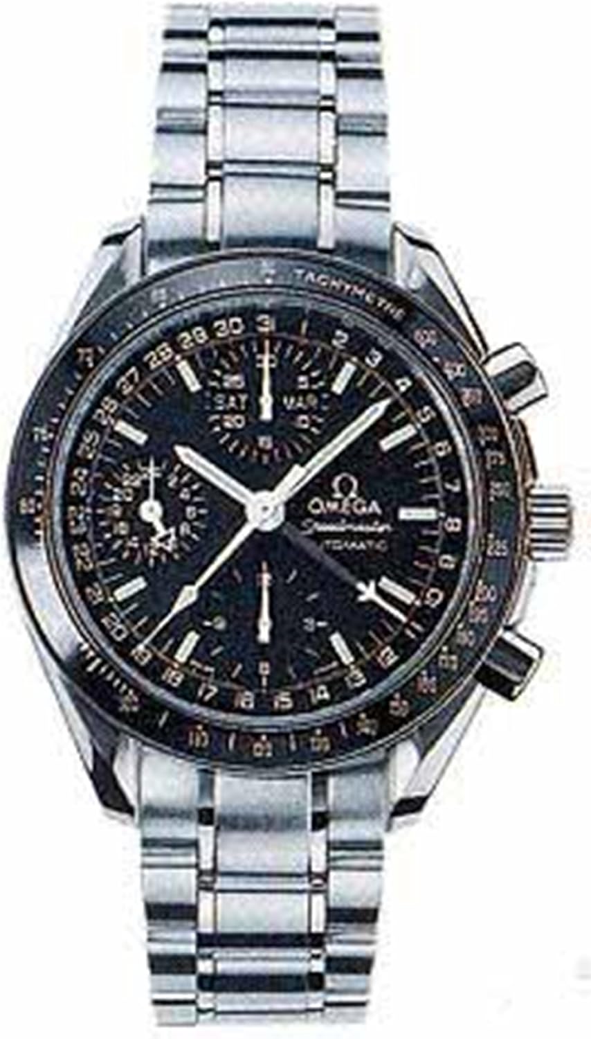 Black Dial Stainless Steel Automatic Chronograph Watch G849031