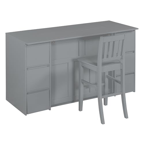 Full Size Murphy Bed with Storage and Drawers Z681283