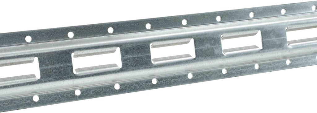4 Pack 5' Vertical Galvanized Steel Bolt-On Tie-Down Rail U258