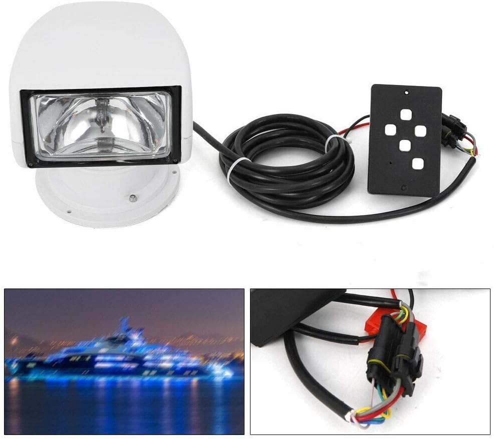 12V 100W White Waterproof Marine Spotlight K4937