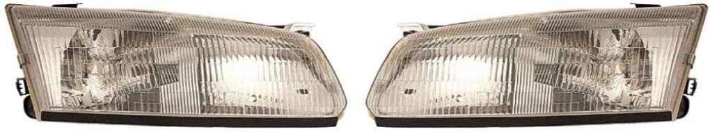 Toyota Camry 1997-1999 Headlight Assembly Passenger Side DOT Certified G92524