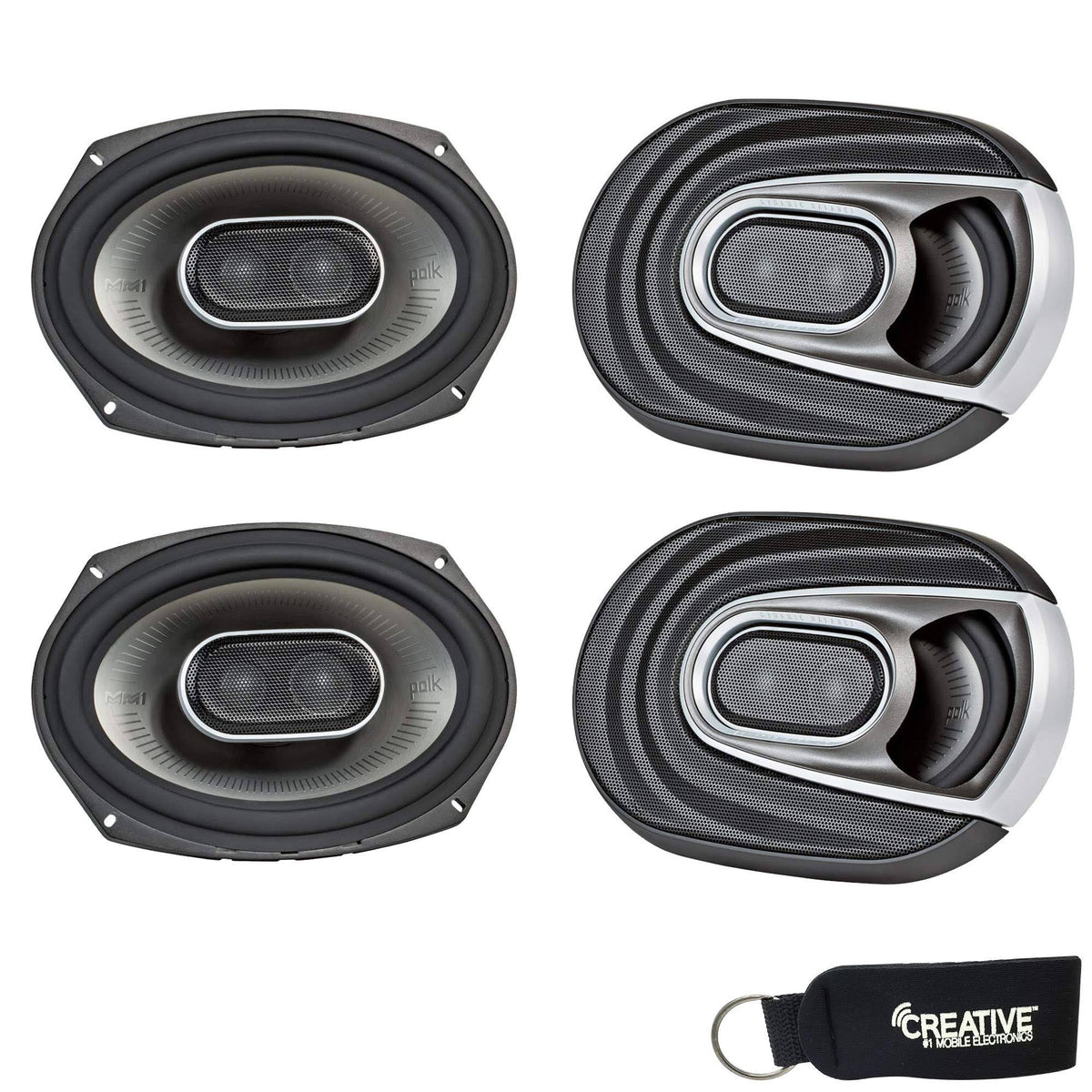6x9 Coaxial Speakers Bundle Includes 2 Pair V386