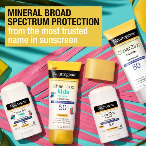 3 fl. oz Pack of 3 Mineral Sunscreen Lotion SPF 50 K396