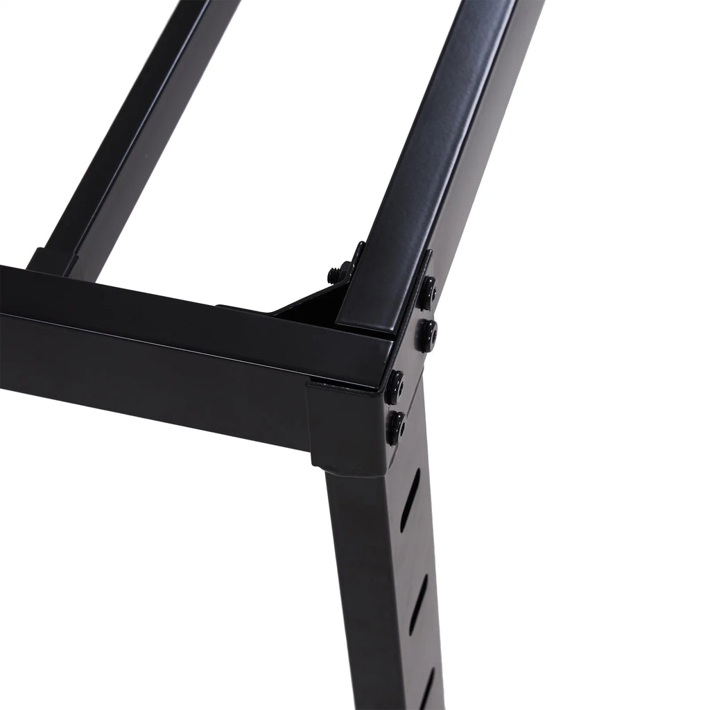Twin Size Black Metal Platform Bed Q68609