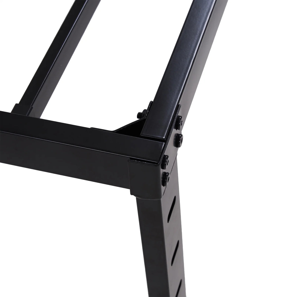 Twin Size Black Metal Platform Bed Q68609