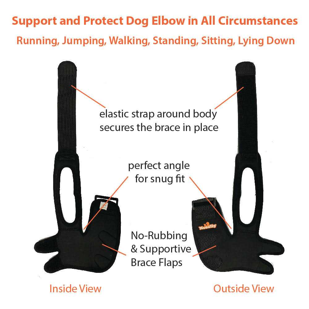 Dog Elbow Brace Protector Pads E92712