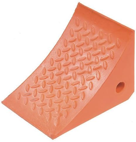 Urethane Wheel & Tire Chock, 11"L x 8"W x 8"H, Pack of 2 Y533296