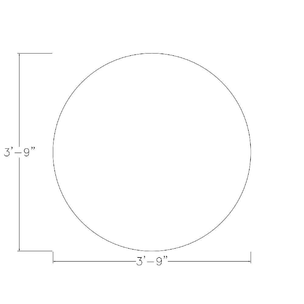 4 Person Round Meeting Room Table with Pedestal Base A517734