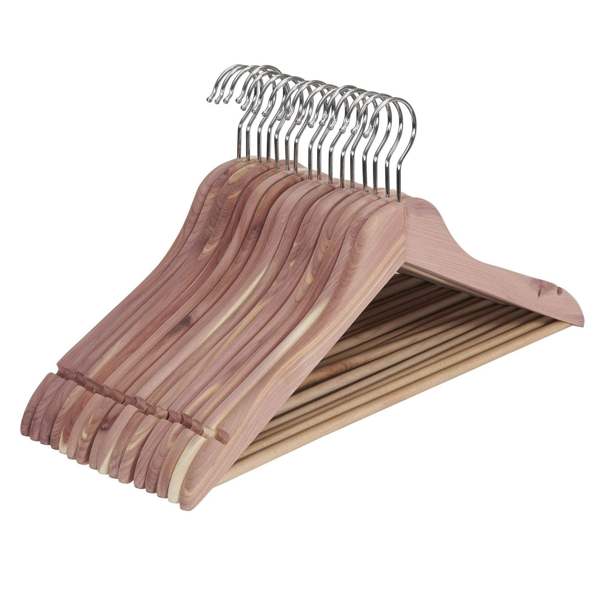 Cedar Garment Hangers, Pack of 16 K5421