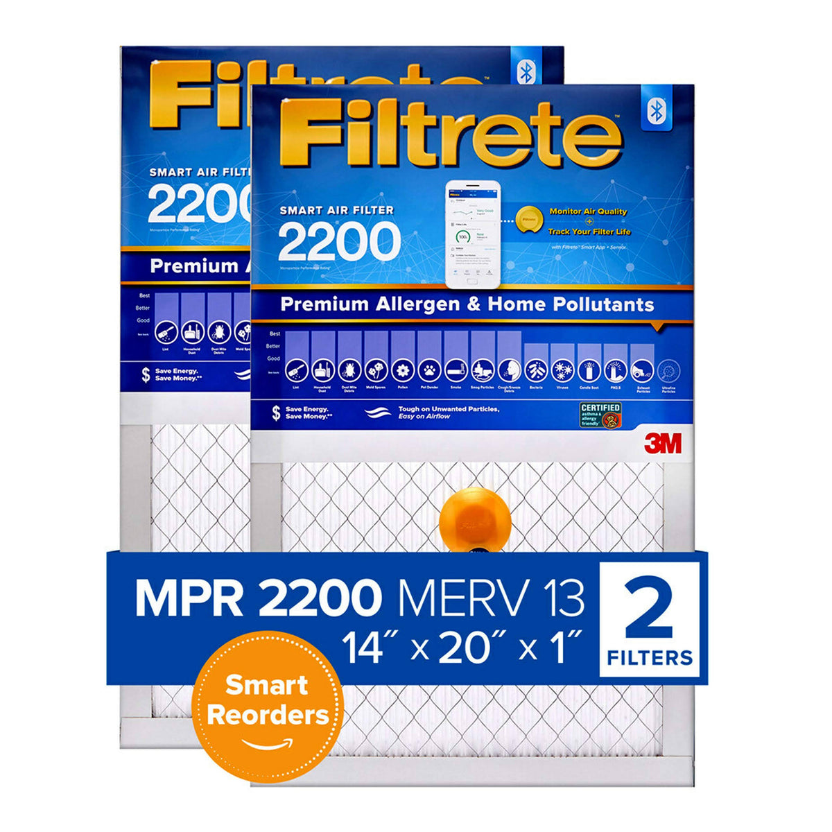 14x20x1 Air Filter 2-Pack P759