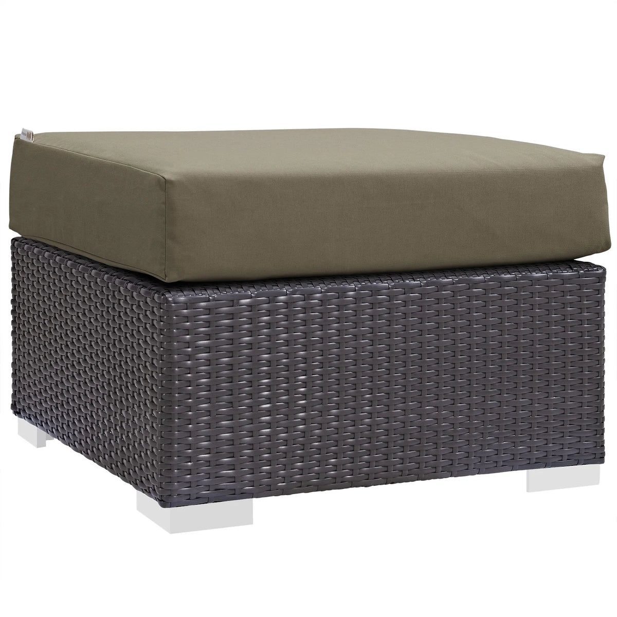 Brown Rattan 10 PCS Sectional Sofa Set X98995