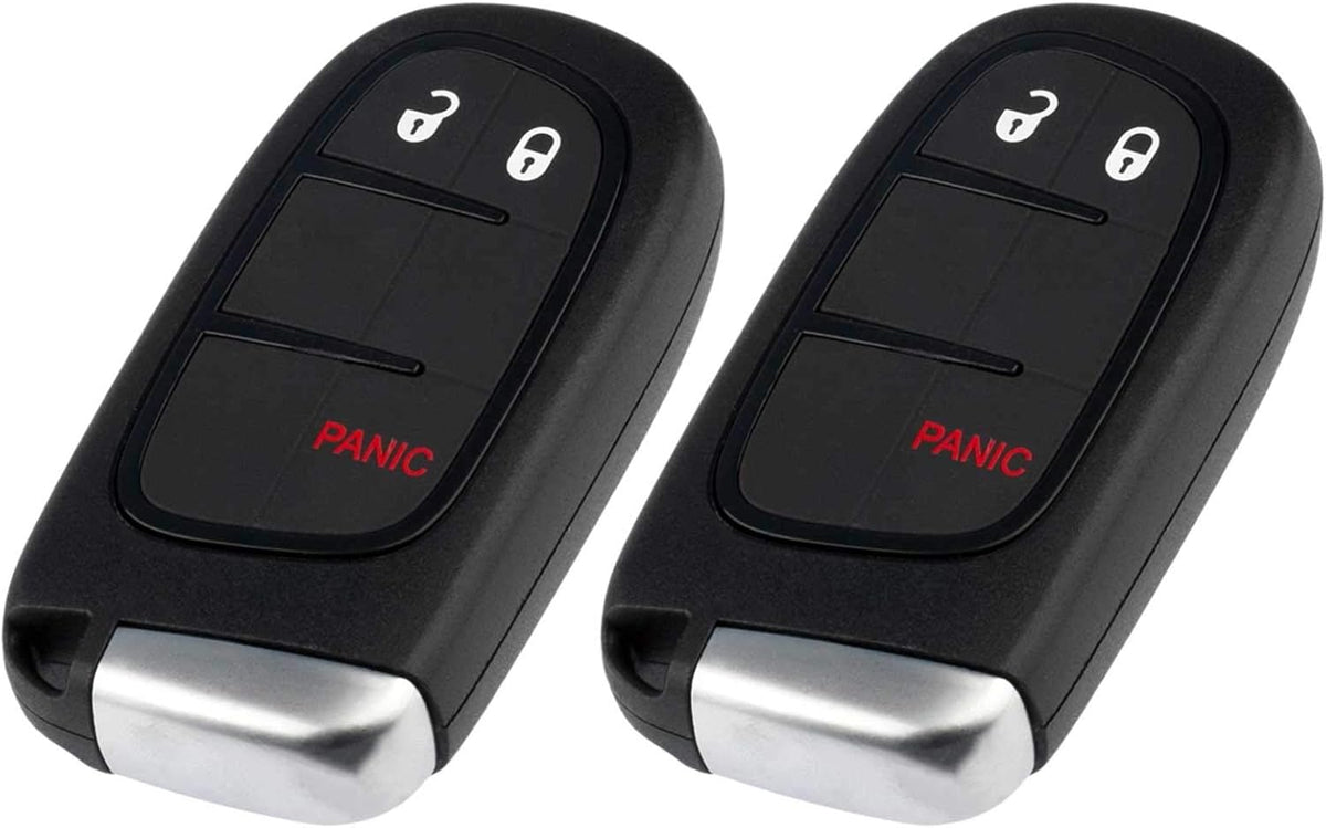 2 Smart Key Fob for 2014-2018 Jeep Cherokee Keyless Entry Remote Start Pack of 2 A69222