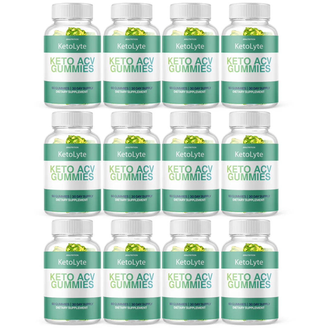 Keto ACV 1000mg Gummies 12 Bottles S291842