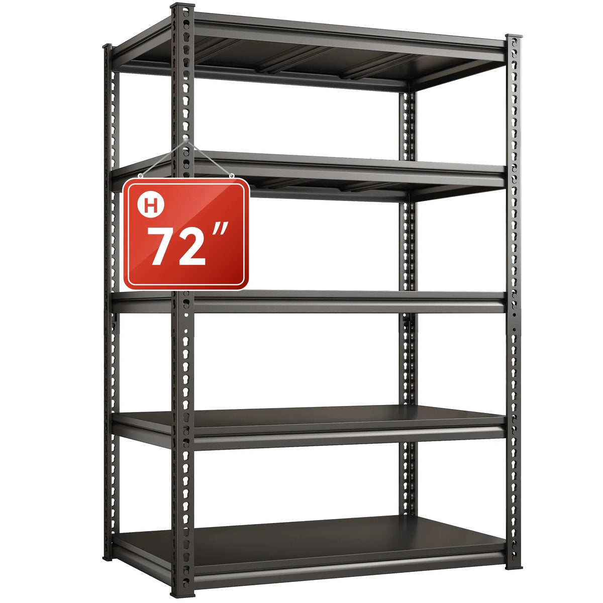 Heavy Duty 5 Tier Adjustable Metal Storage Shelves C867