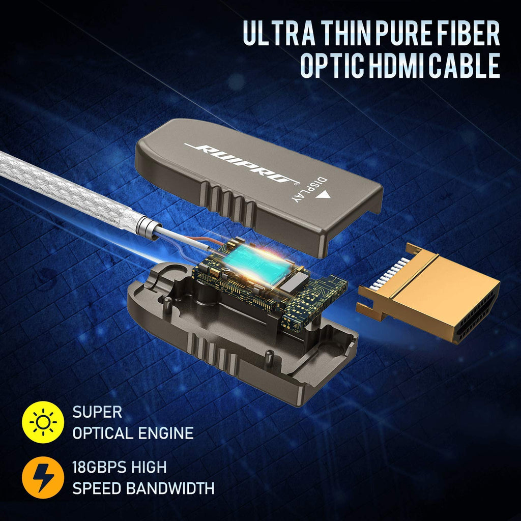Fiber Optic HDMI Cable 33 Feet 18Gbps N9262