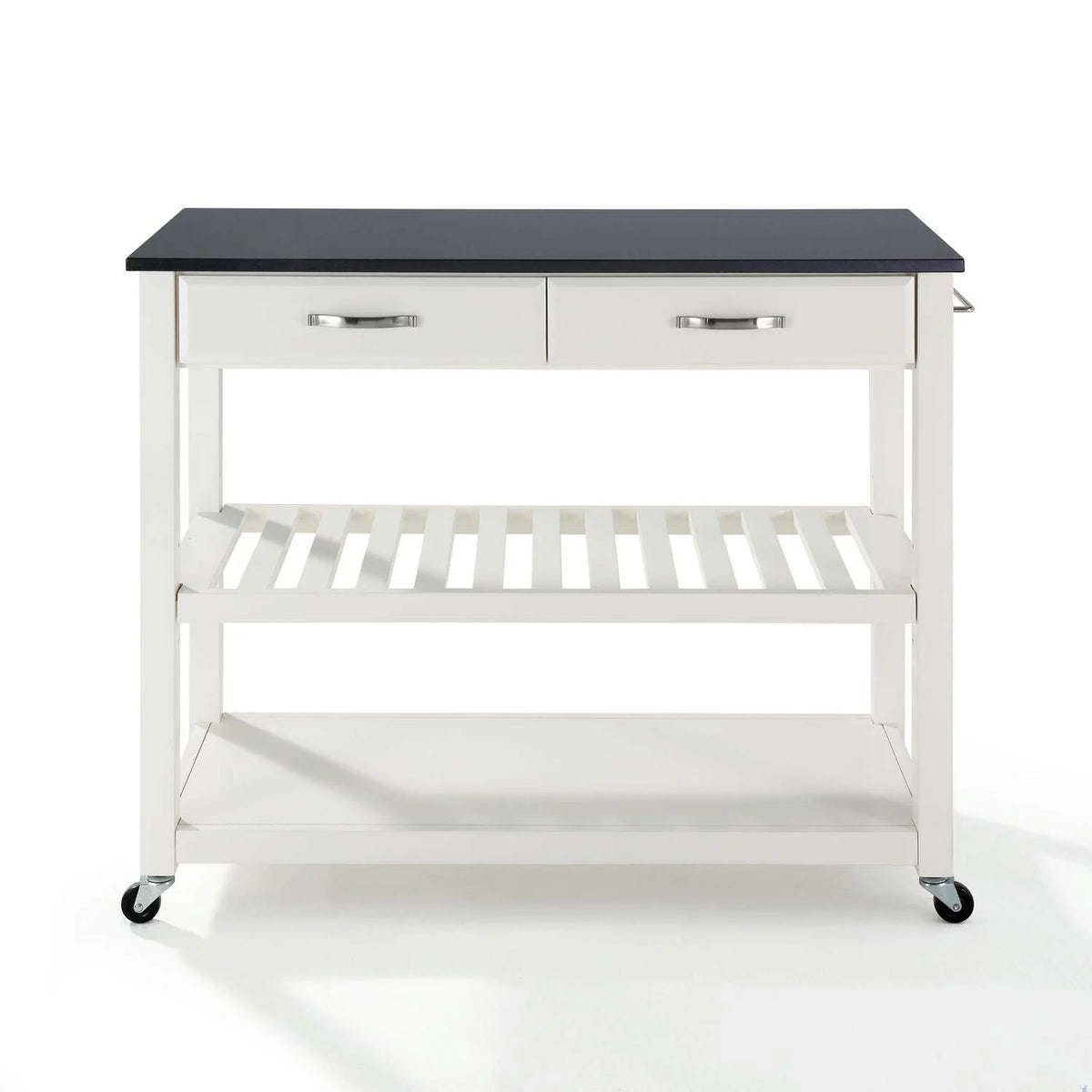 Southwestern Style Granite Top Kitchen Prep Cart H690
