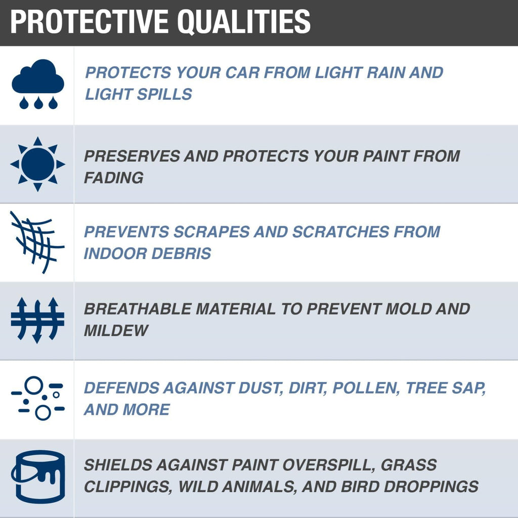 Gray Water Resistant Truck Cover, Pack of 2 W83170