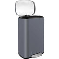 50L Stainless Steel Kitchen Step Trash Can O430603