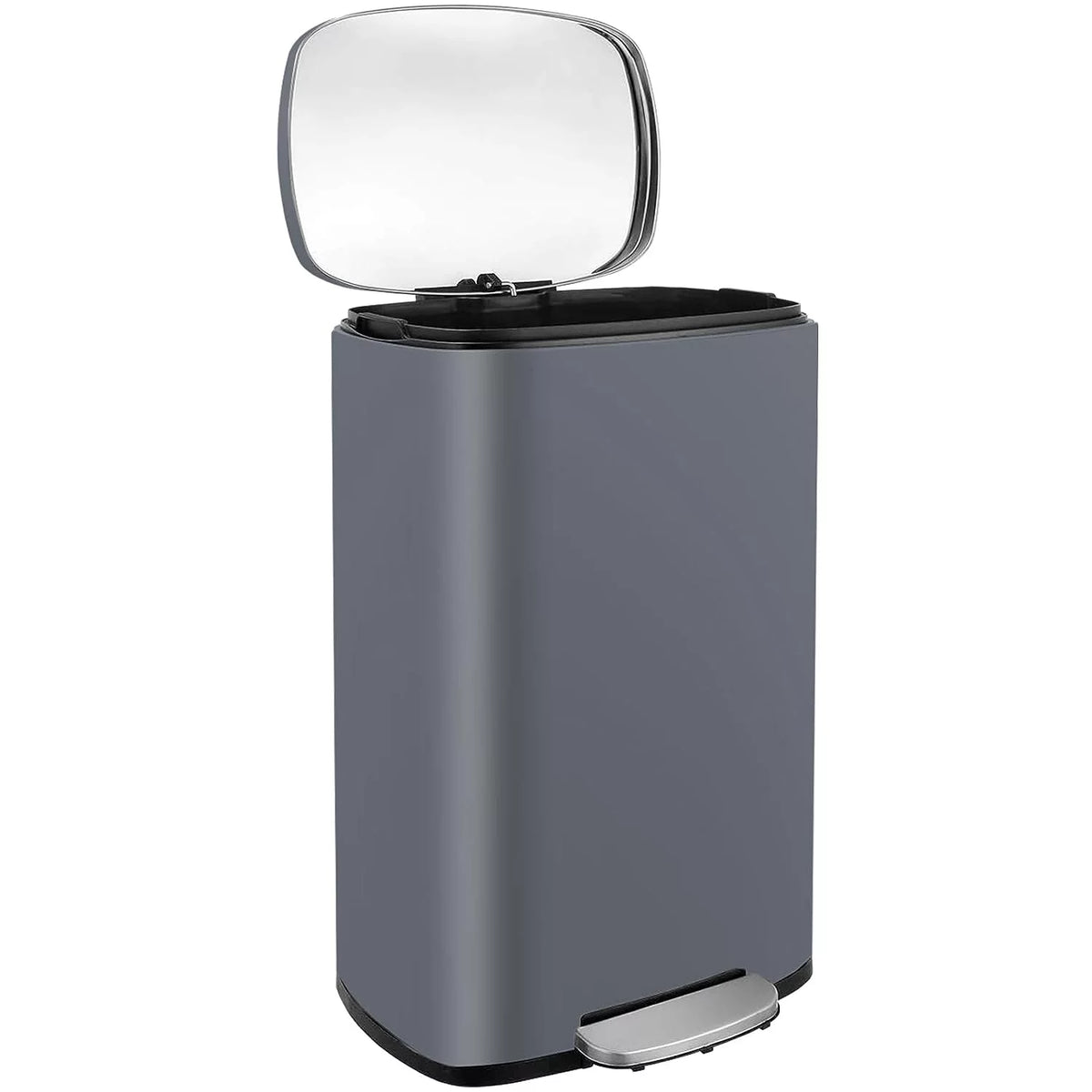 50L Stainless Steel Kitchen Step Trash Can O430603