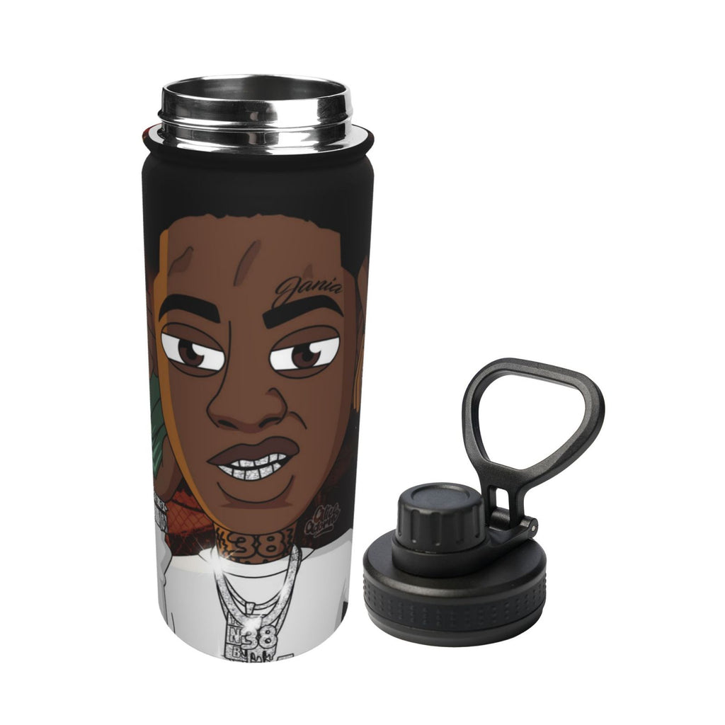18OZ Stainless Steel Insulated Water Bottle F986
