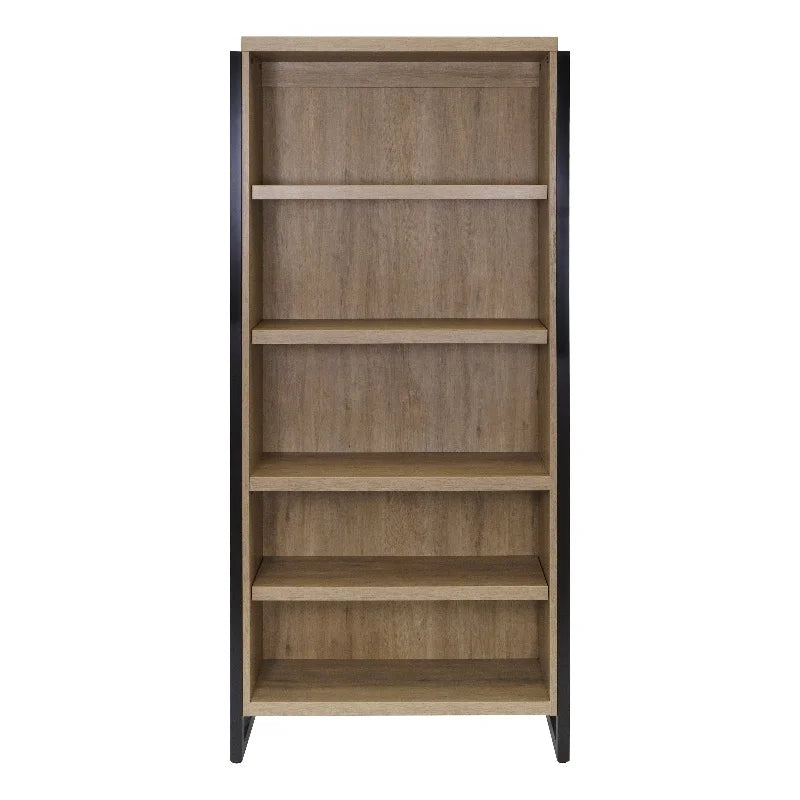 Light Brown Wood Laminate Bookcase F405