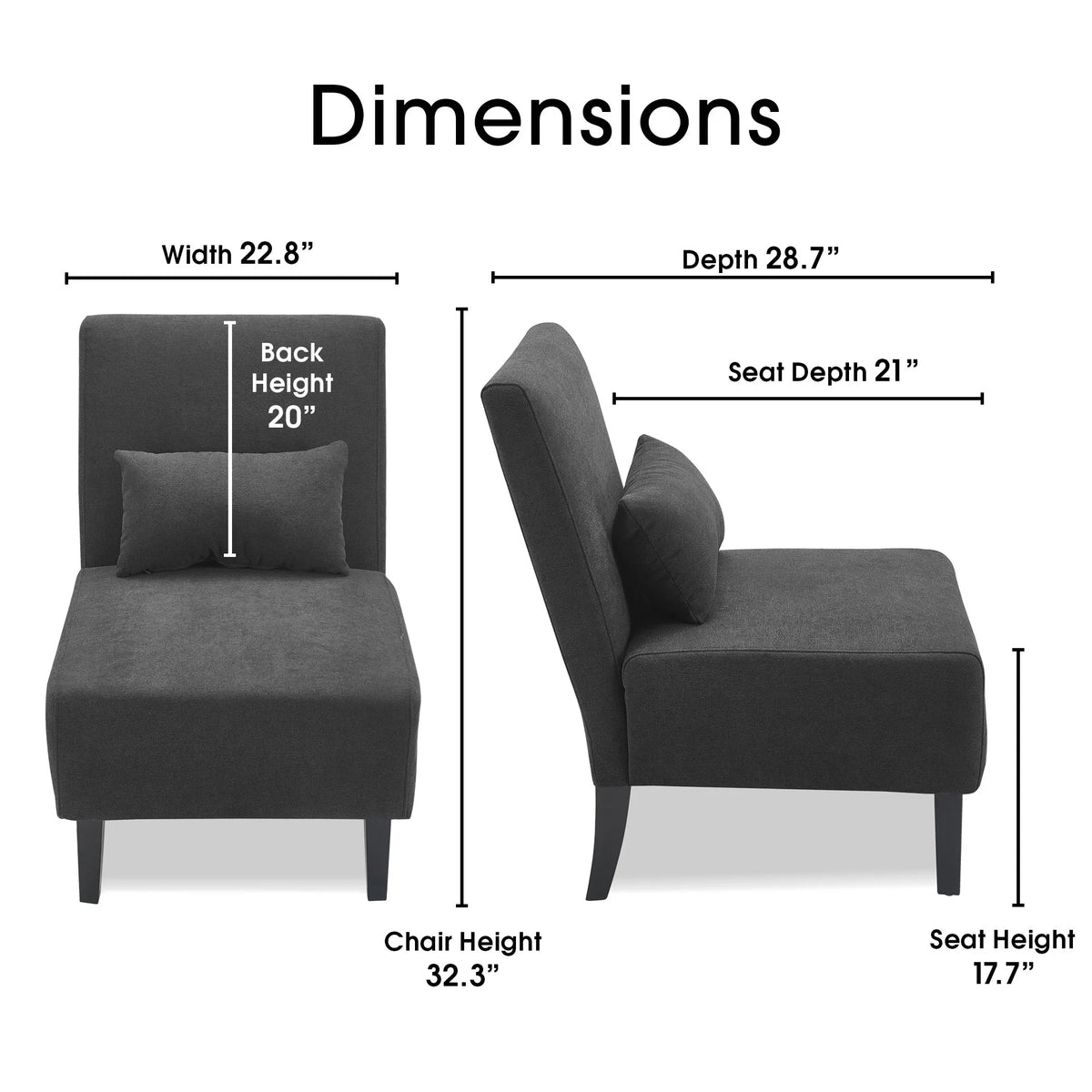 Charcoal Accent Chair J443843
