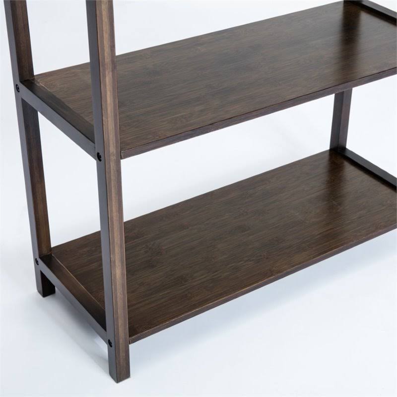 Cappuccino Bamboo Bookcase N1212