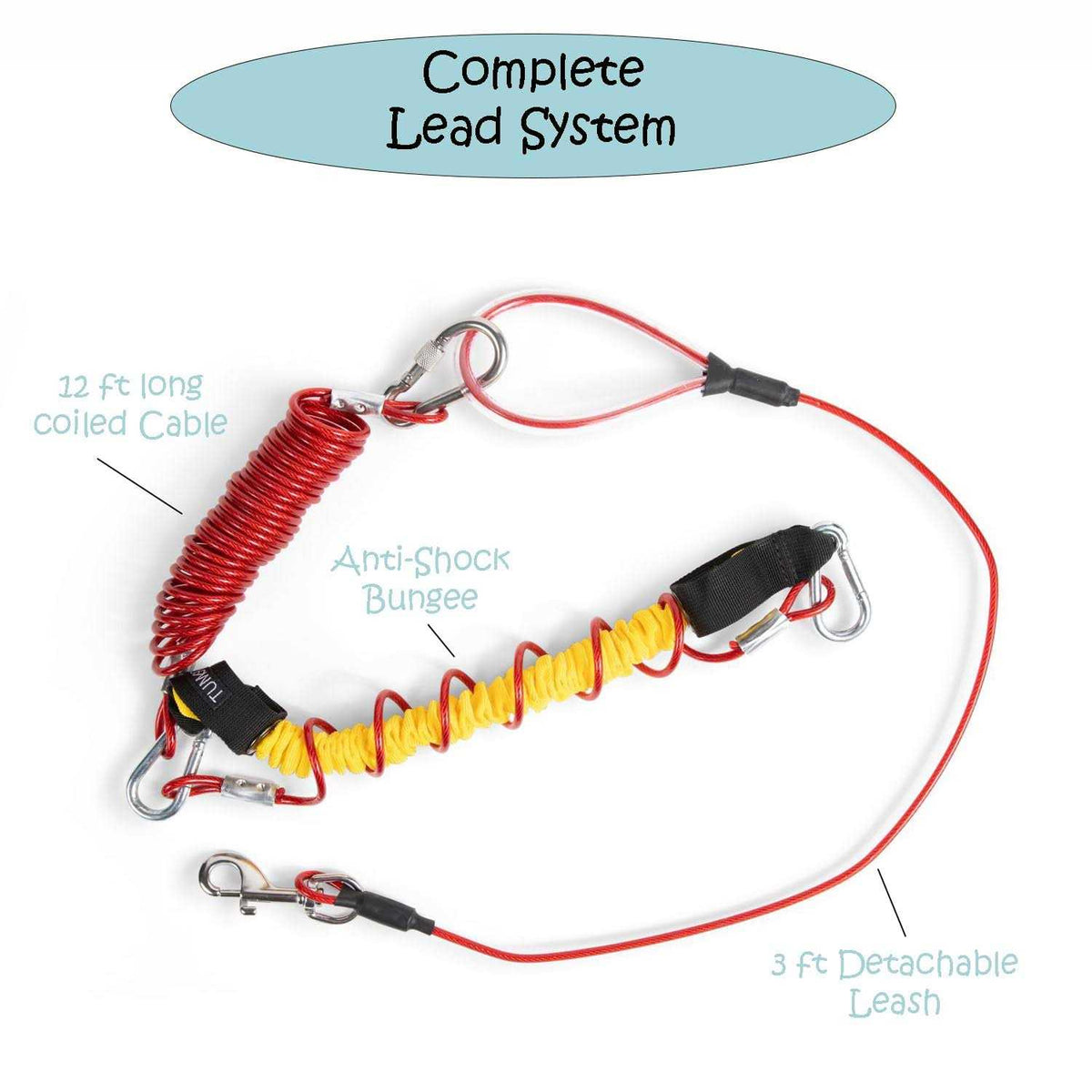 Anti-Shock Aerial Dog Runner B1278