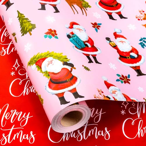 Kraft Wrapping Paper Roll with Cut Lines on Reverse, 17 Inch x 32.8 Feet S408559