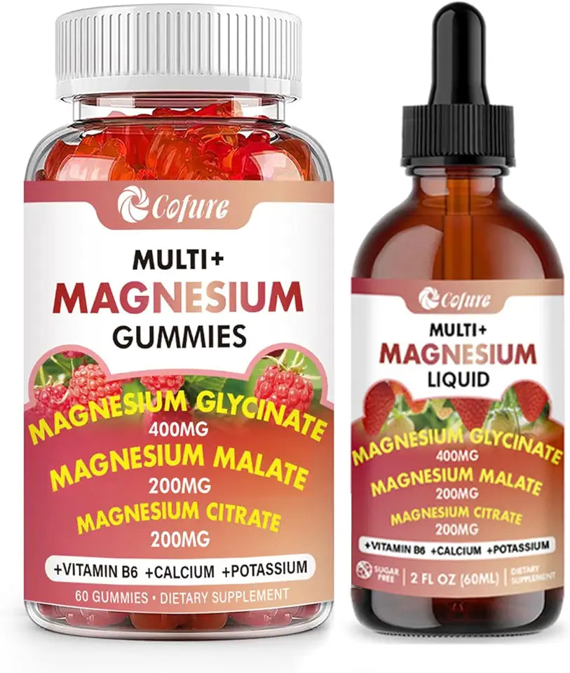 Magnesium Complex Gummies & Liquid Supplement J77881
