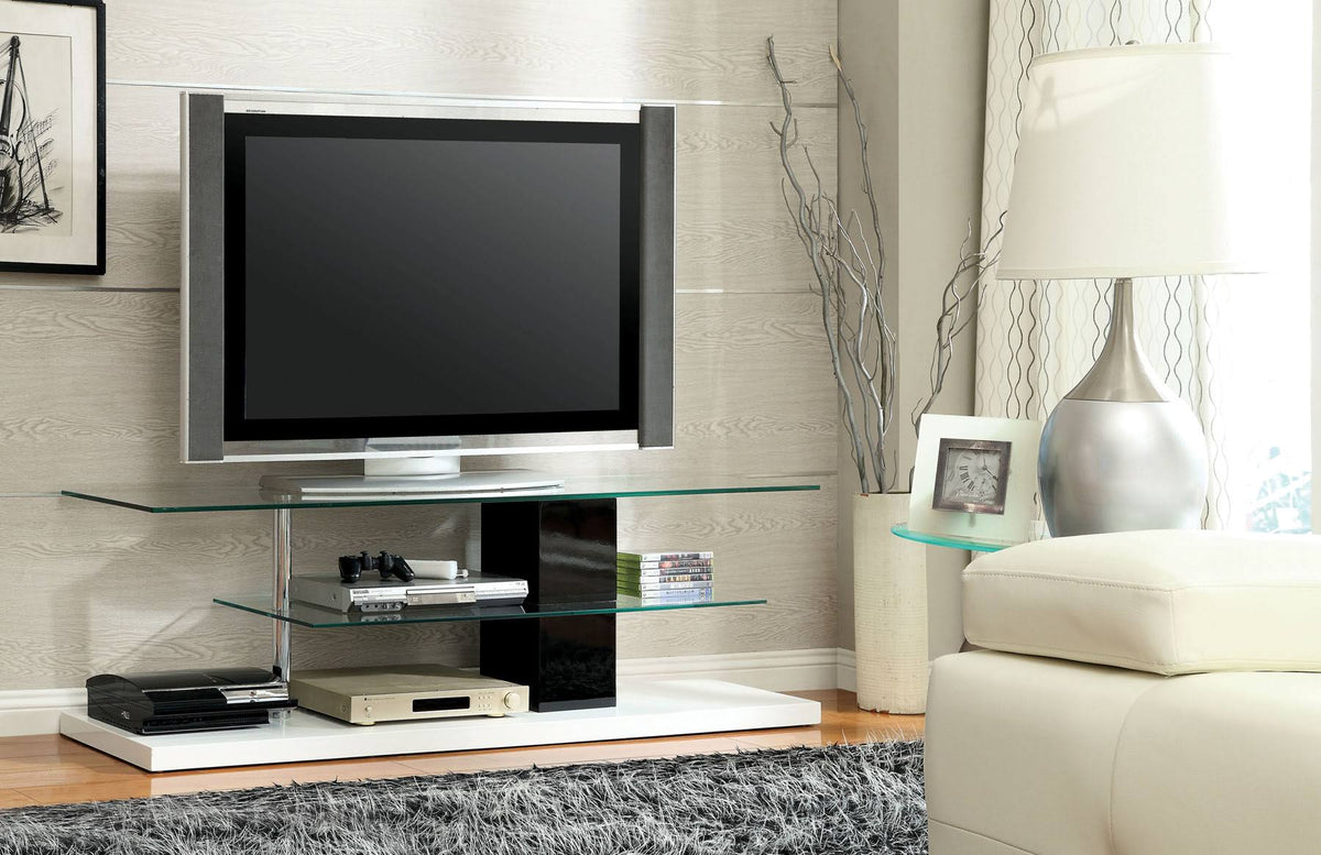 Glass Top TV Console U12102
