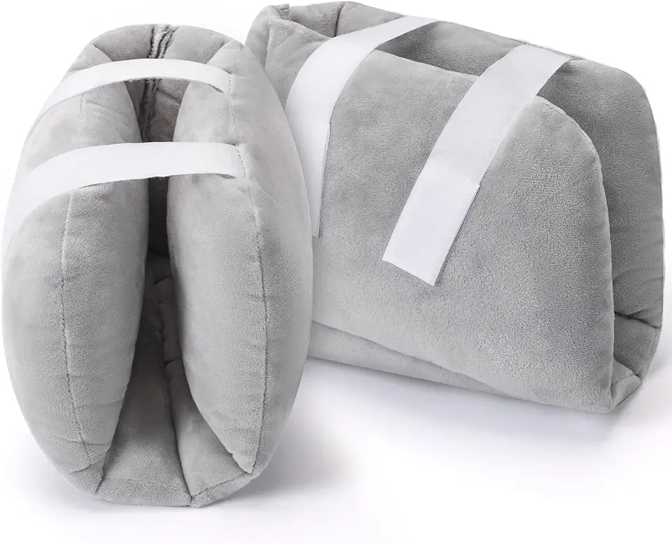 2 PCS Quilted Heel Protector Pillow Boot O285315