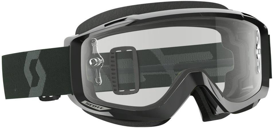 Black/White Goggle with Clear Lens S8209