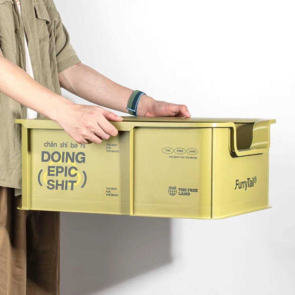 XL Cat Litter Box With Scoop L82107